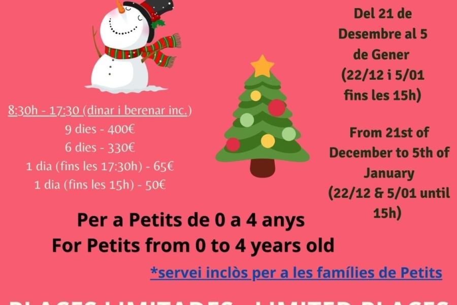 Imagen descriptiva de CASAL DE NADAL // CHRISTMAS CAMP