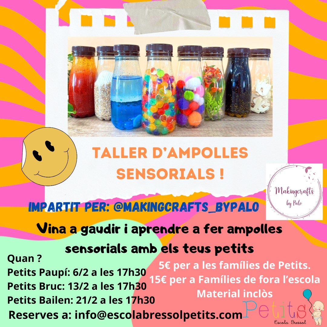 TALLER BOTELLAS SENSORIALES