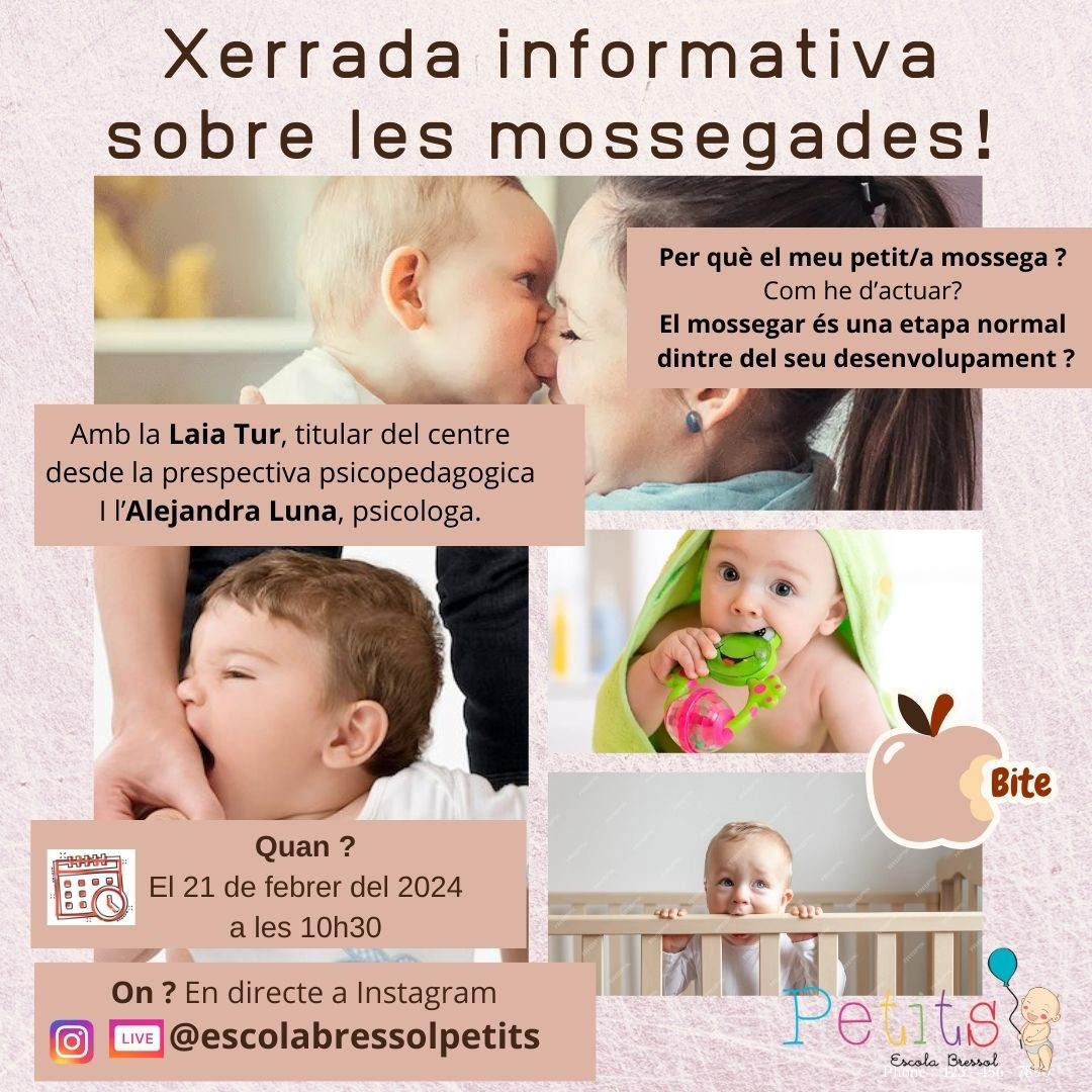 XERRADA INFORMATIVA SOBRE LES MOSSEGADES